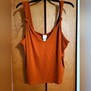 H&M Crop Tank Top Size Xl NWT